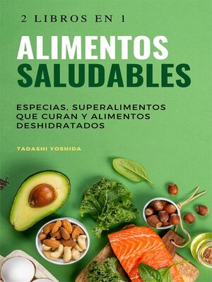 cover image of 2 libros en 1--Alimentos saludables